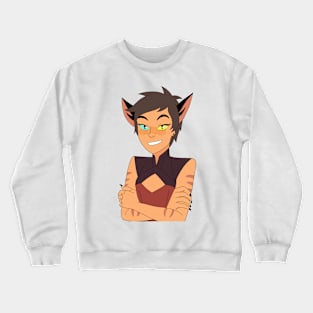 Catra Short Hair Crewneck Sweatshirt